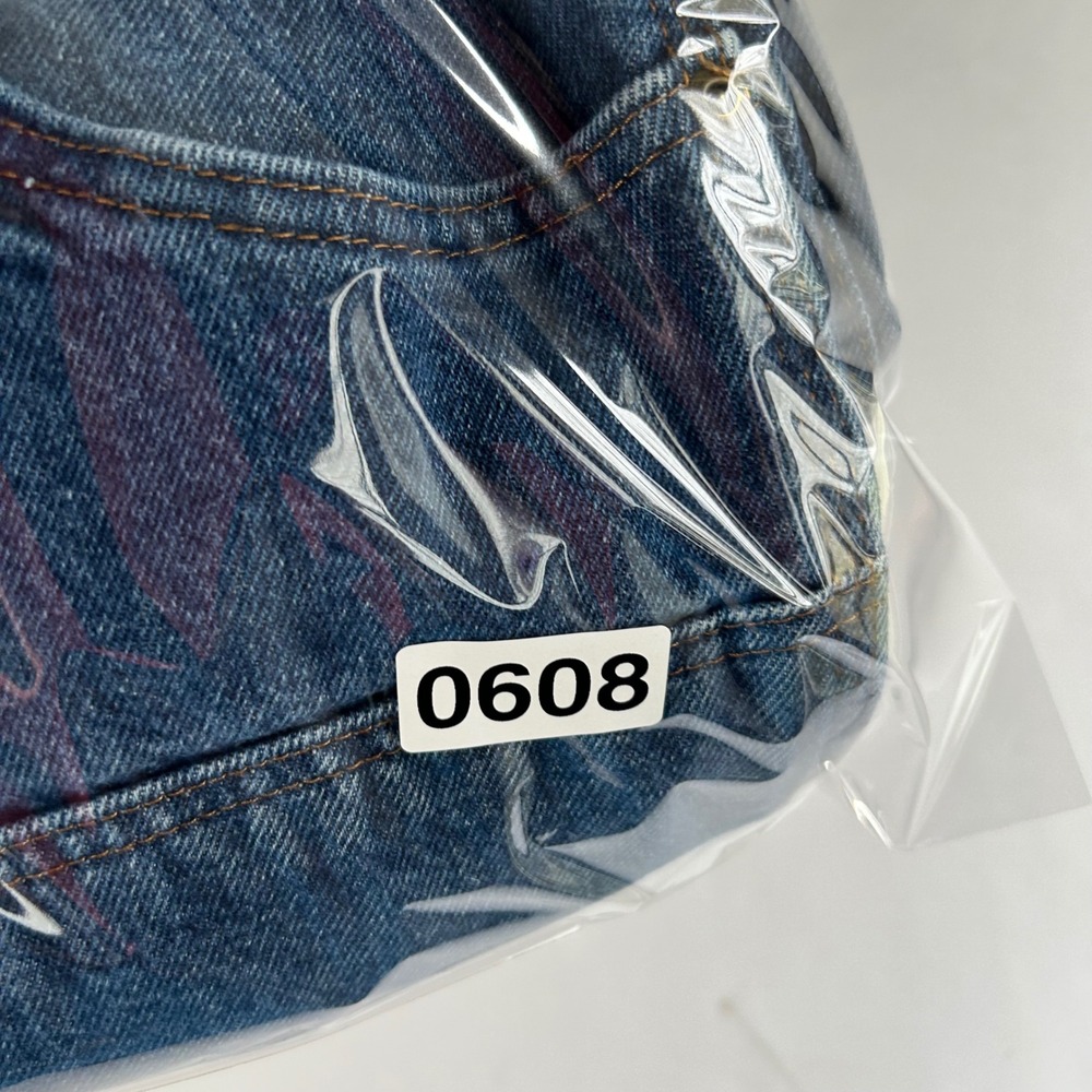 Key Mens Double Knee Logger Denim Carpenter Jeans Blue W36 L30 FS2818 - Picture 12 of 12